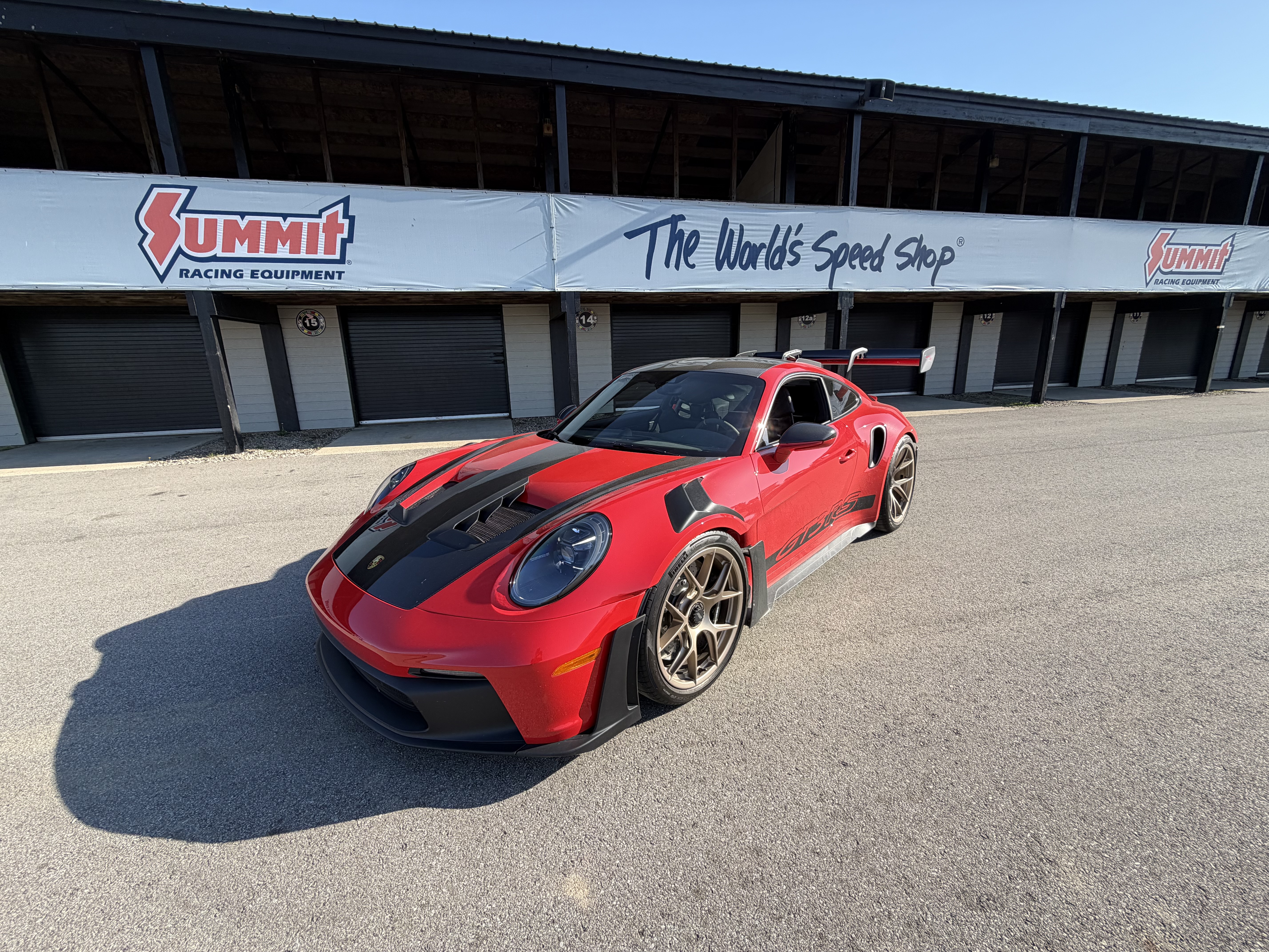 Bradshaw Autosport Porsche 911 GT3 RS at Mid-Ohio Sports Car Course
